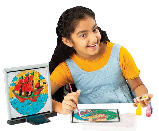 Glass painting and Designing